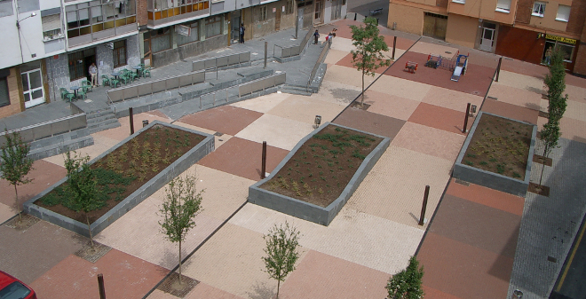Plaza pública Nuevo Jove, Gijón